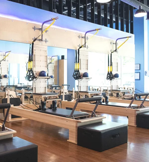pilates studio with machines